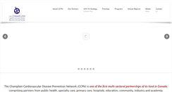 Desktop Screenshot of ccpnetwork.ca